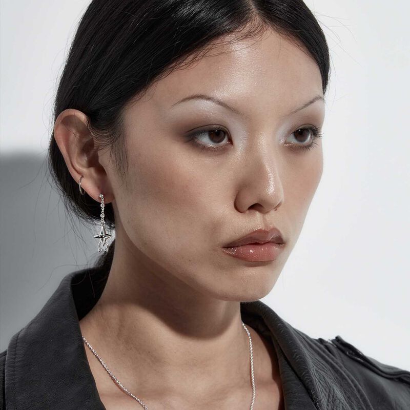 Stolen Girlfriends Club Cosmic Punk Drop Earrings image number 1